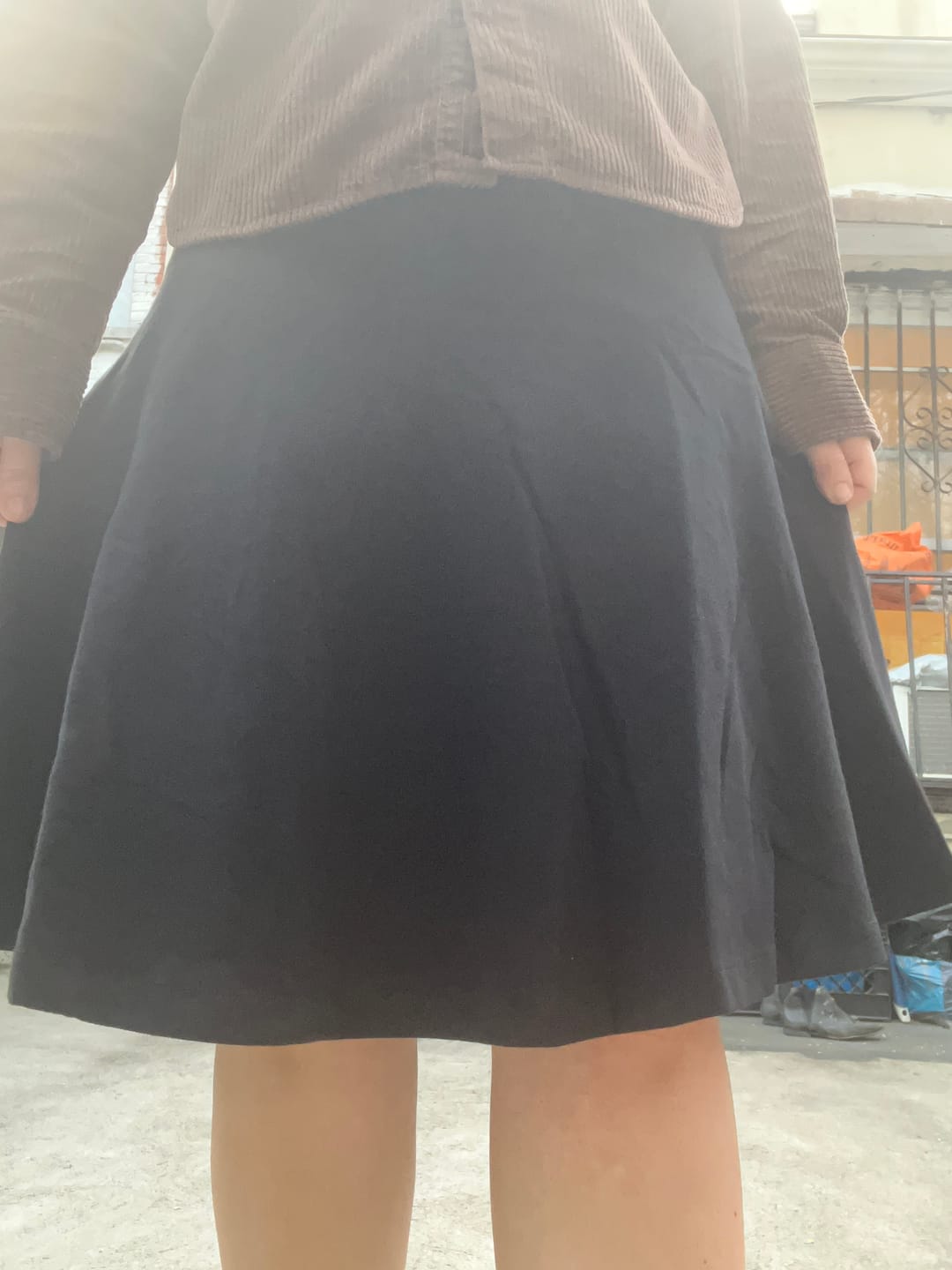 Customer photo review of SOPHIA SKIRT (LADIES-CIRCLE SKIRT)