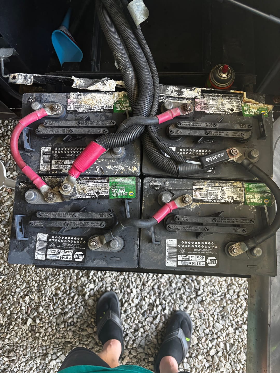 Customer photo review of 🔥【Subscribe for $460】Redodo 12V 300Ah Lithium LiFePO4 Battery | Replaces 6*12V 100Ah AGM Batteries | For RV, Marine, Home battery backup
