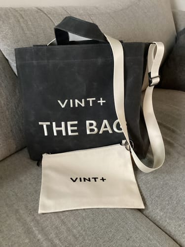 Customer photo review of FERMUARLI MUMLU KANVAS TOTE ÇANTA - BÜYÜK - ANTRASİT
