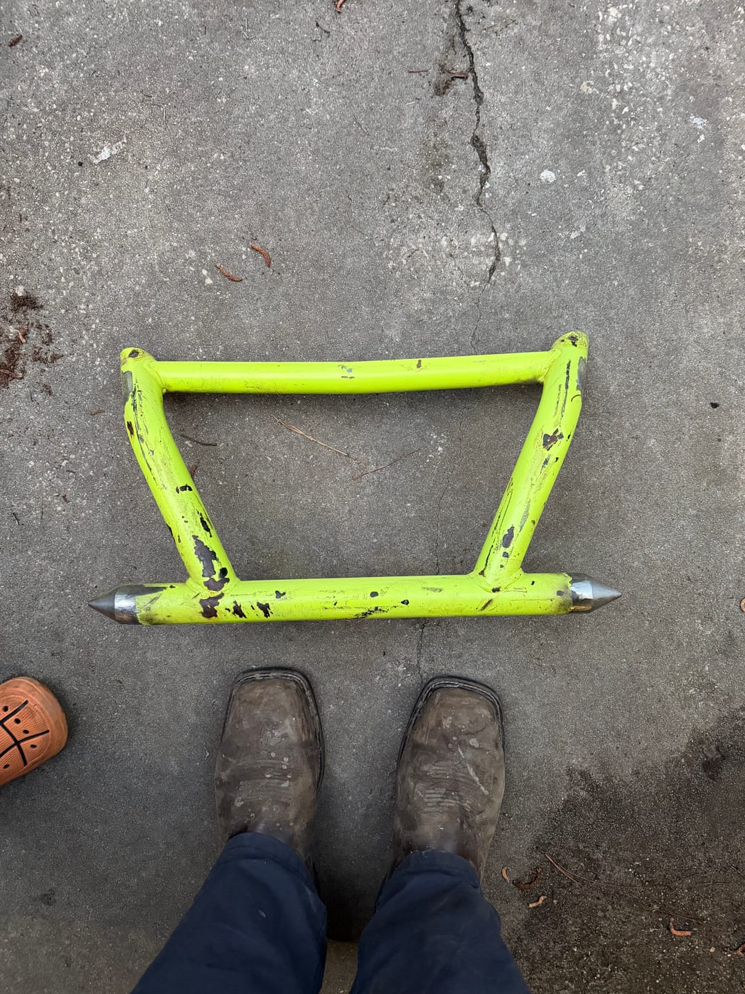Customer photo review of Spiked Tubing End Cap