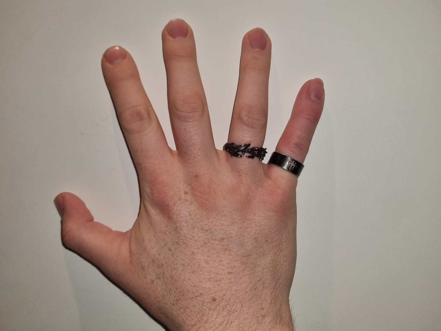 Customer photo review of BLACKED CROSS.