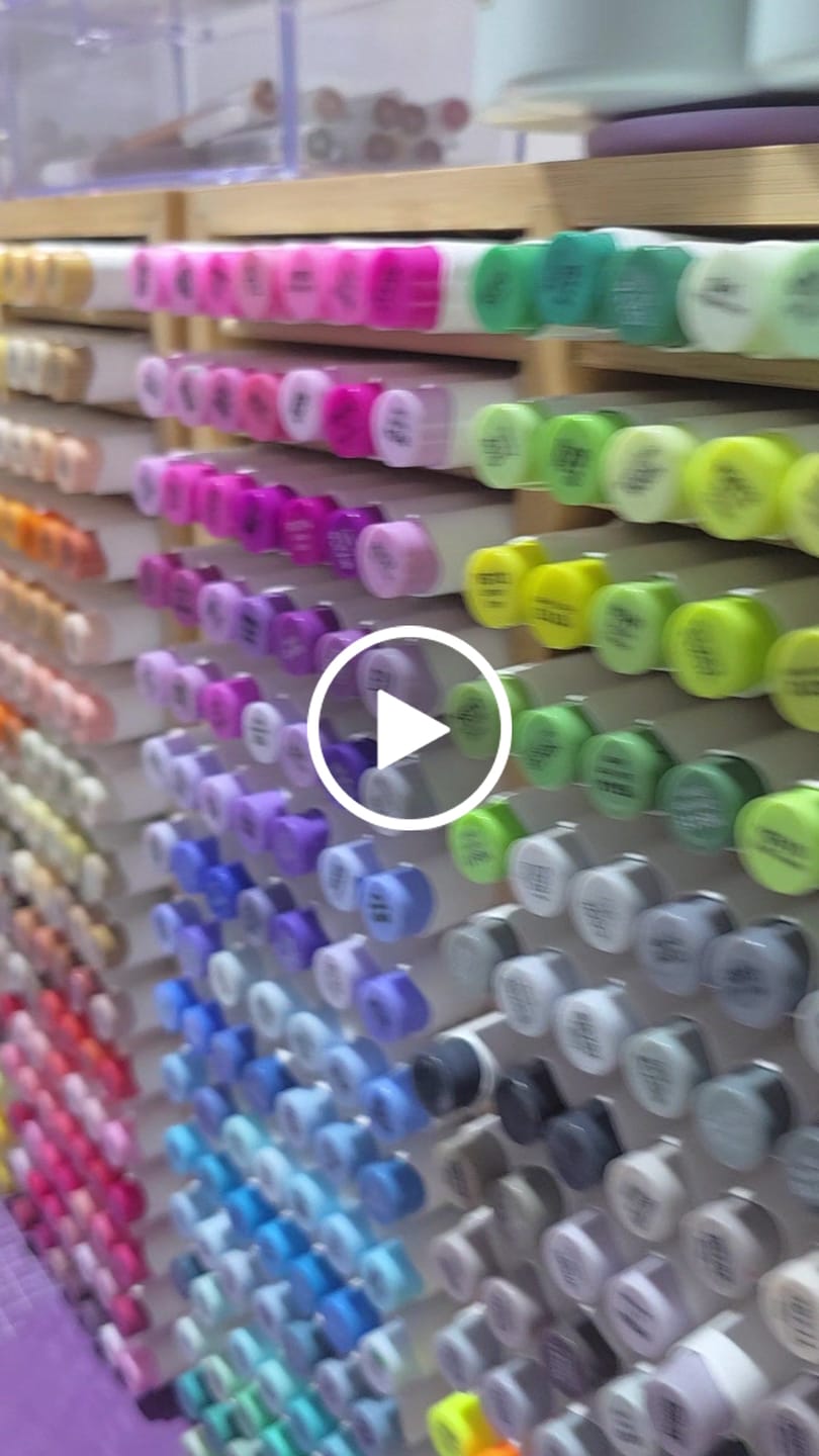 Customer video review of Ohuhu Bamboo Marker Organizer (Brazil Domestic Shipping)