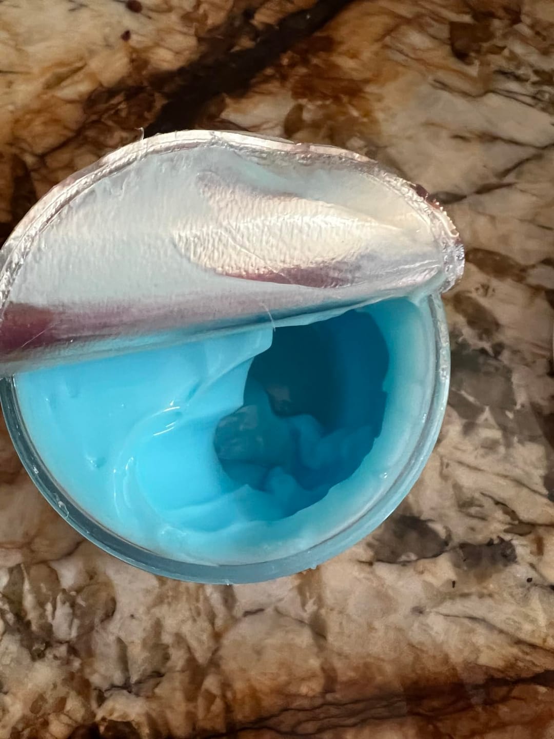 Customer photo review of Blue Butter Hot Spot hydrogel 4 oz