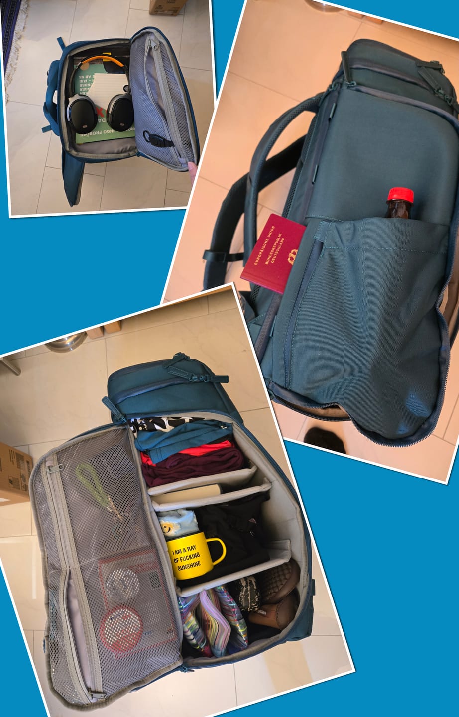 Customer photo review of The Organizer 40L