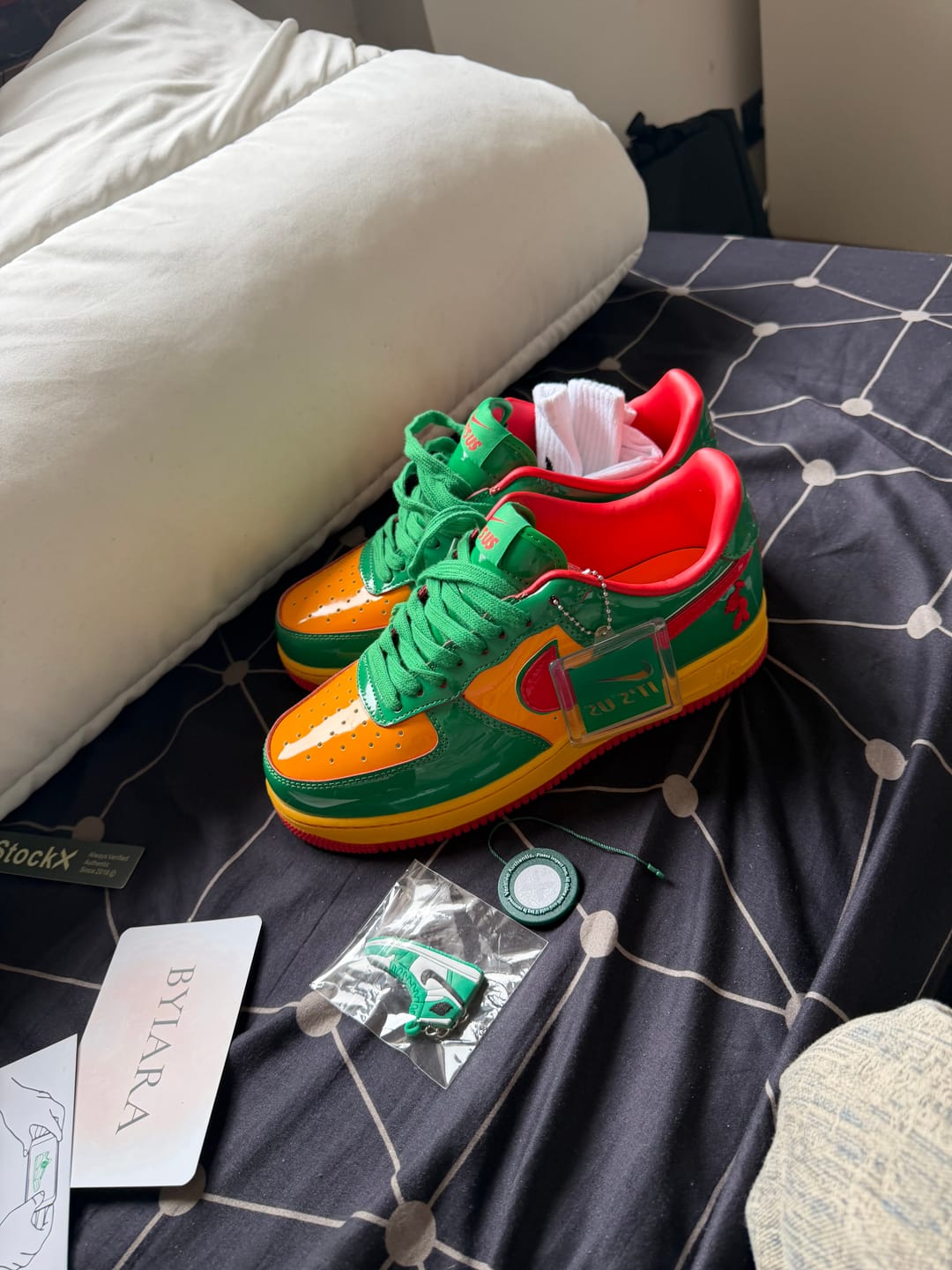 Customer photo review of Nike Air Force 1 Low Lil Yachty Concrete Boys Lucky Vert