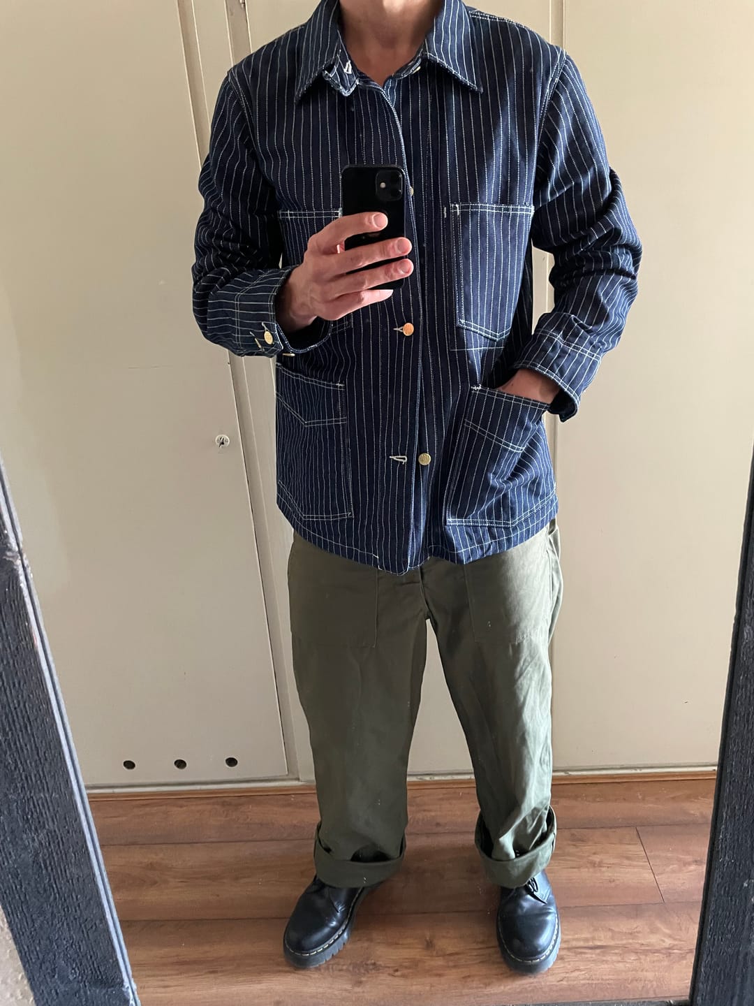 Customer photo review of Vietnam War OG-107 Utility Fatigue Pants