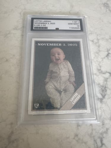 Customer photo review of Couple Graded Card (Quick Buy)