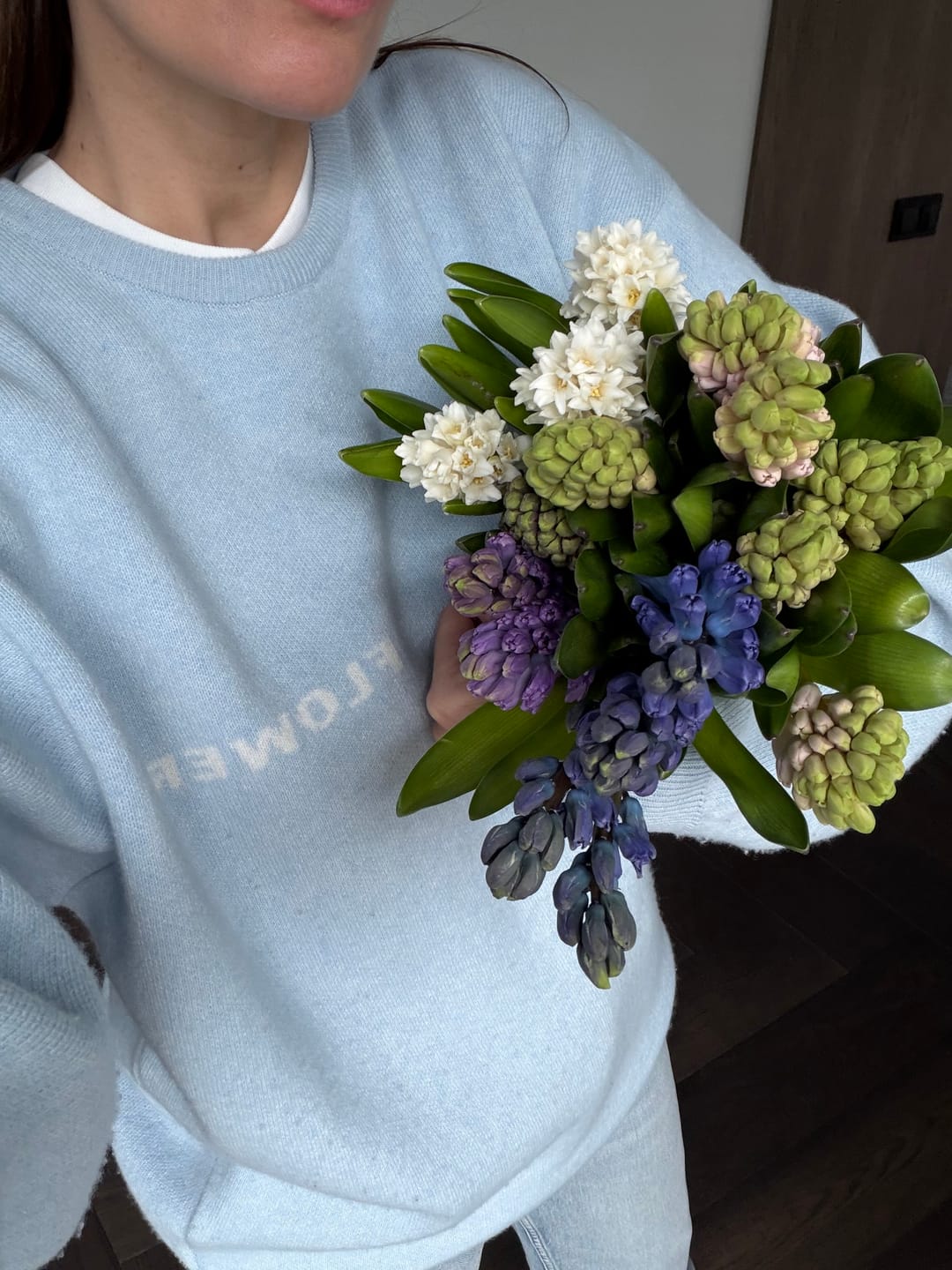 Customer photo review of FLOWER Kašmyro ir Merino Vilnos Megztinis