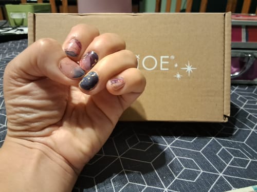 Customer photo review of Universo | Stickers de Esmalte