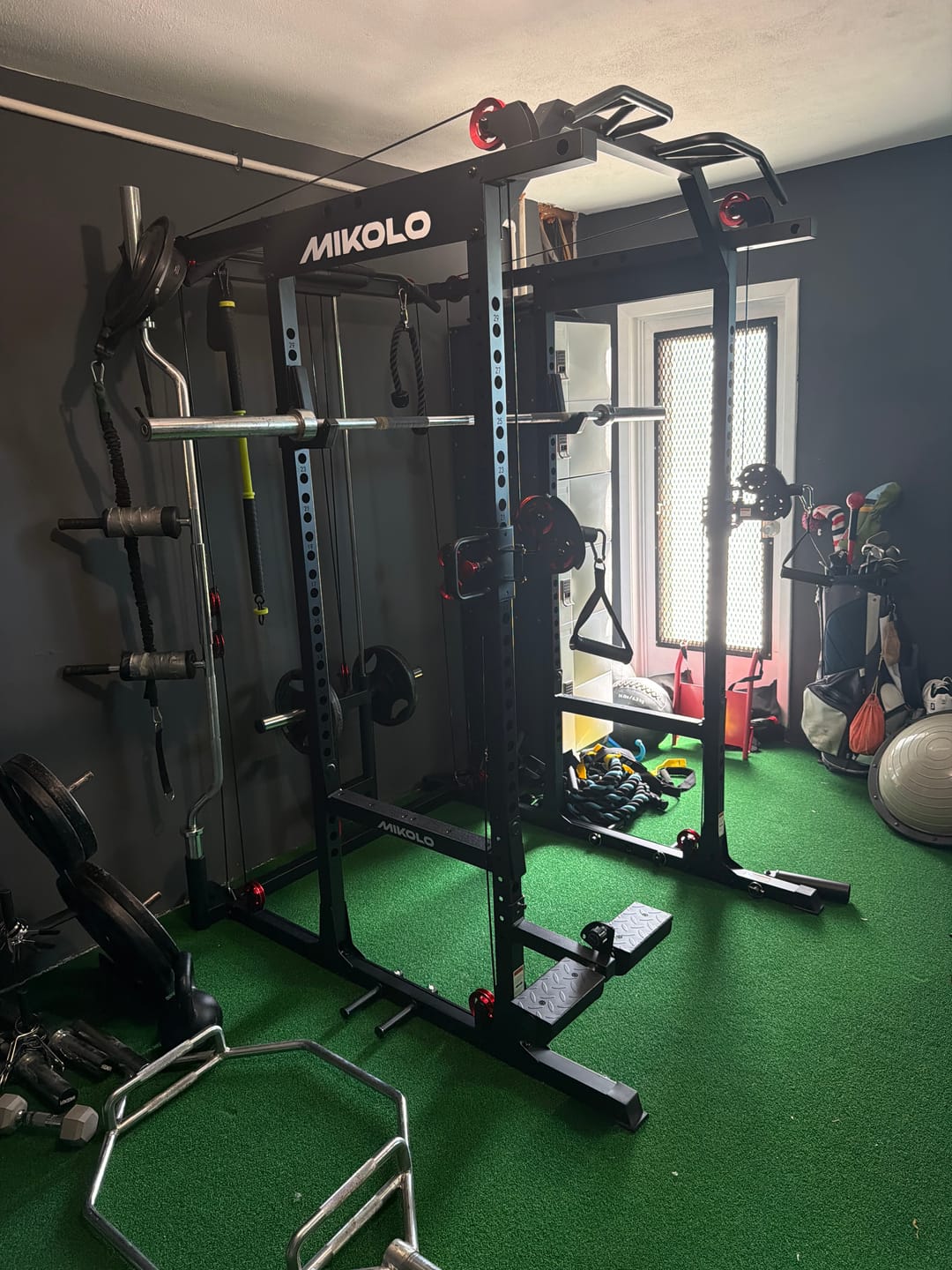 Customer photo review of K6-2.0 Ultra All-in-One Power Rack Functional Trainer (UPGRADED)