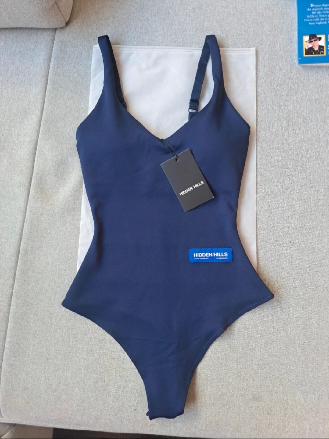 Customer photo review of LABEL BODYSUIT NAVY