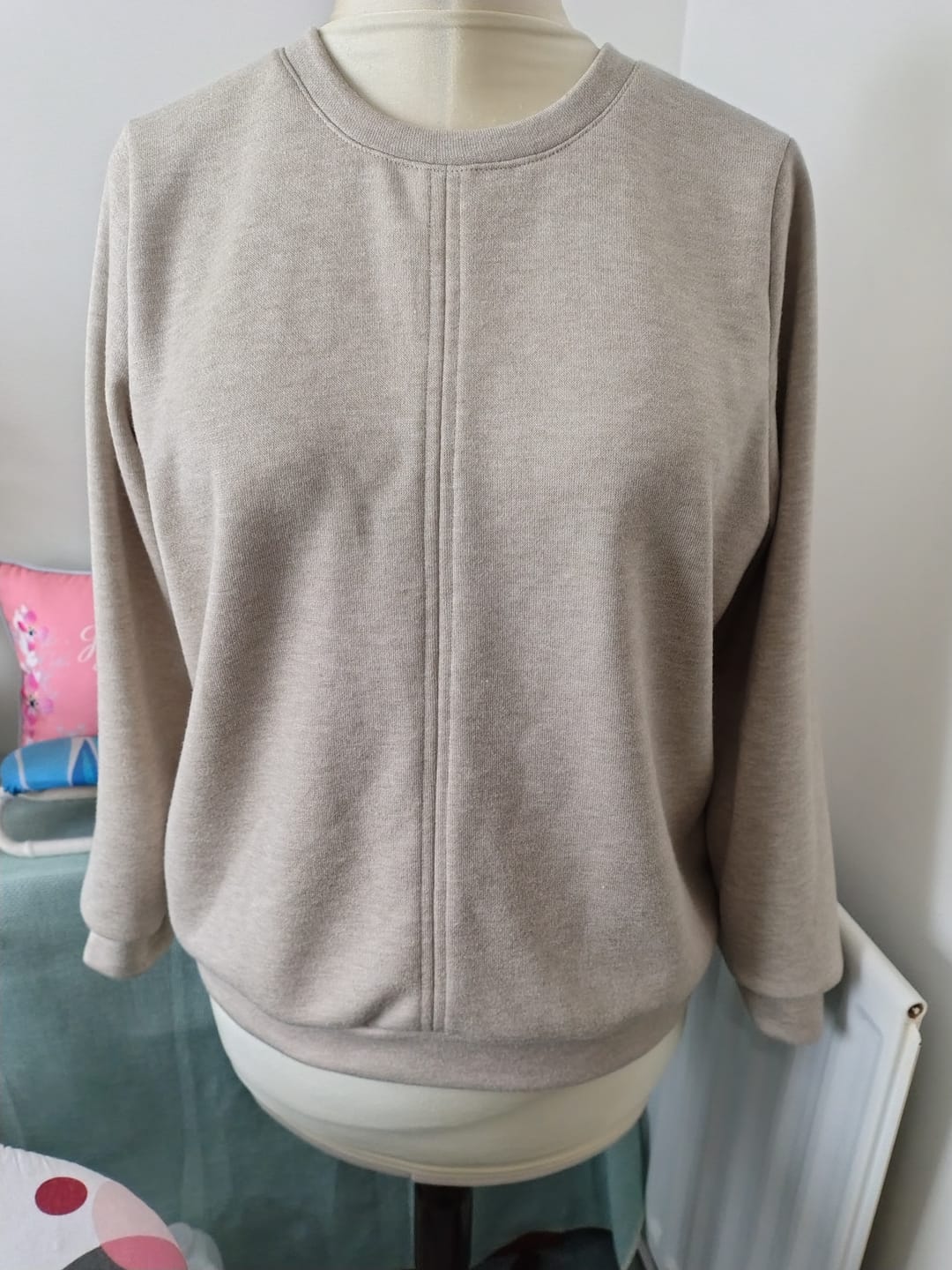 Customer photo review of Plain Thick Knit Jersey Fabric
