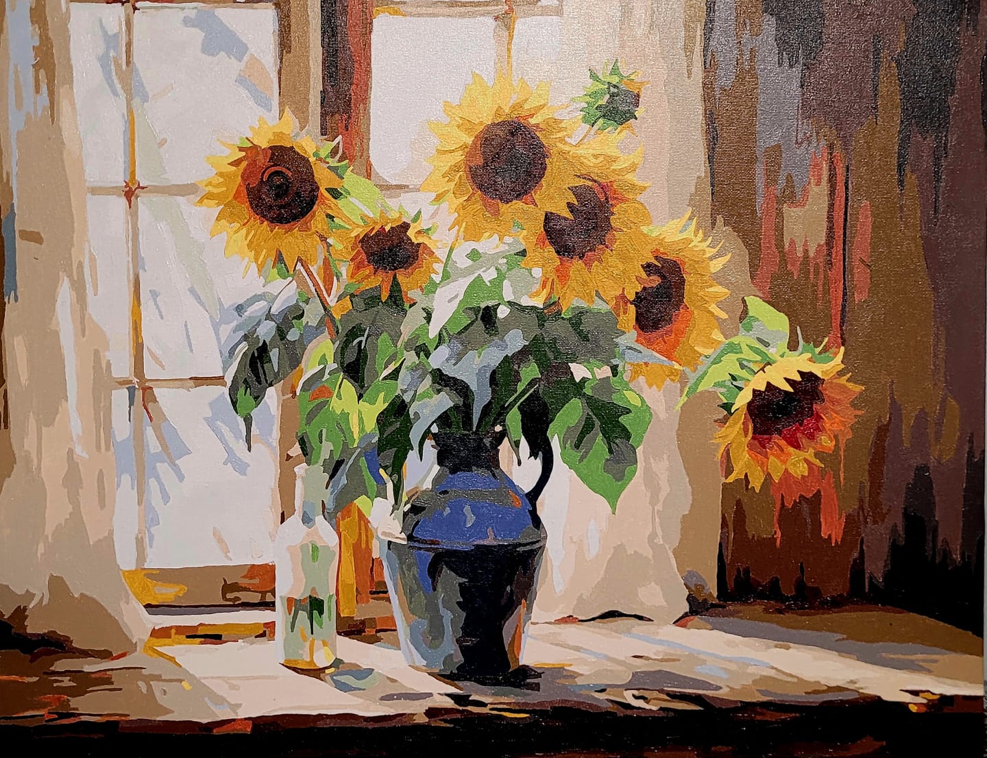 Customer photo review of Sunflowers Window Light