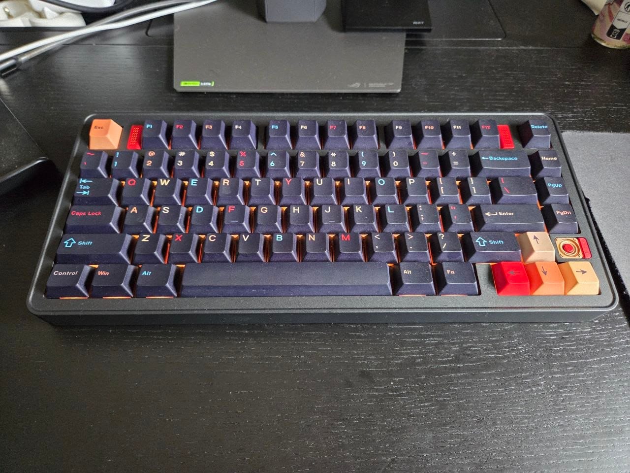 Customer photo review of Evoworks - Evo75 Wireless Custom Mechanical Keyboard (ANSI)