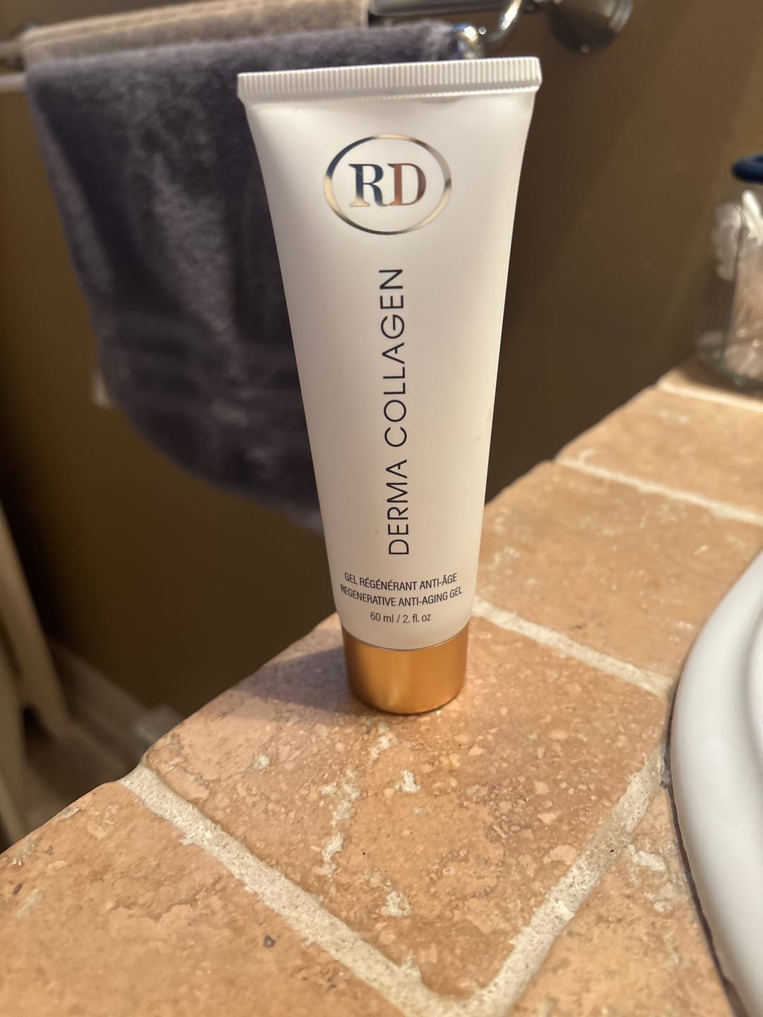 Customer photo review of Gel régénérant anti-âge - Derma Collagen 60ml