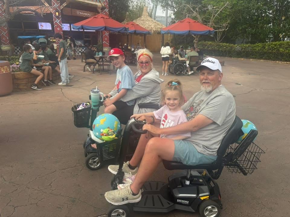 Customer photo review of Rear Basket ($20 for entire rental period)