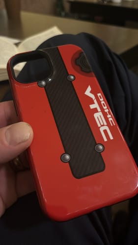 Customer photo review of B Series Engine Phone Case
