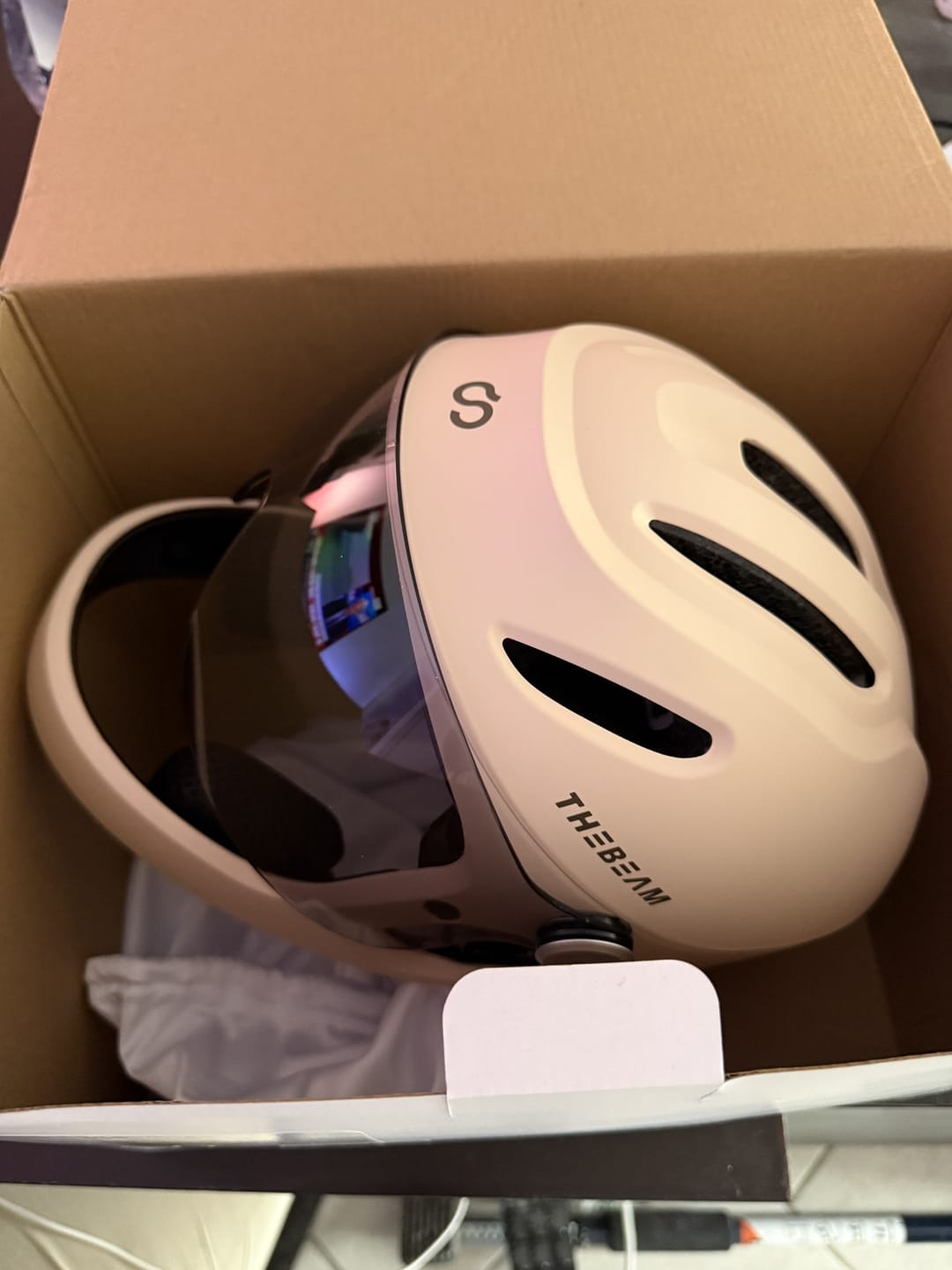 Customer photo review of VIRGO INTEGRAL | Standard Cycling Full-Face Helmet