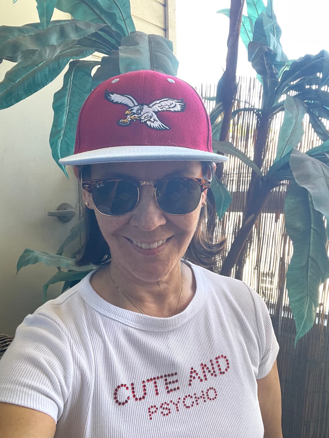 Customer photo review of Custom Red Black 3D Puff Embroidery Flat Embroidery Casual Sport Baseball Cap