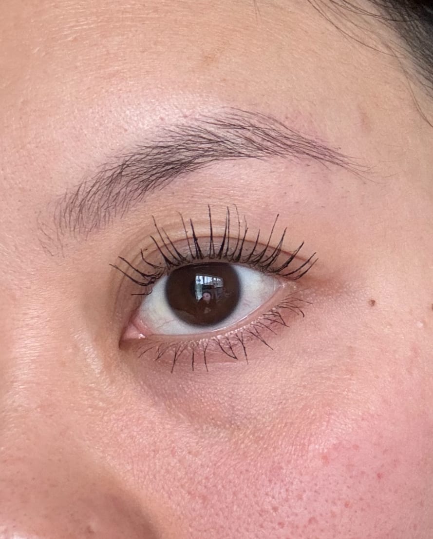 Customer photo review of Tubing Mascara Serum