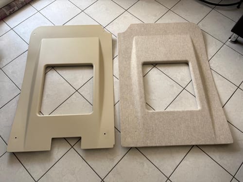 Customer photo review of Carpet Filz selbstklebend für Camper