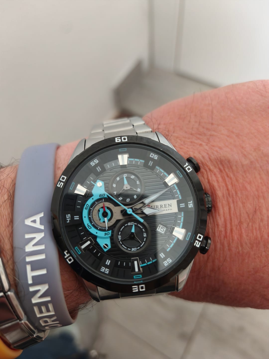 Customer photo review of Curren Madrid® orologio uomo acciaio