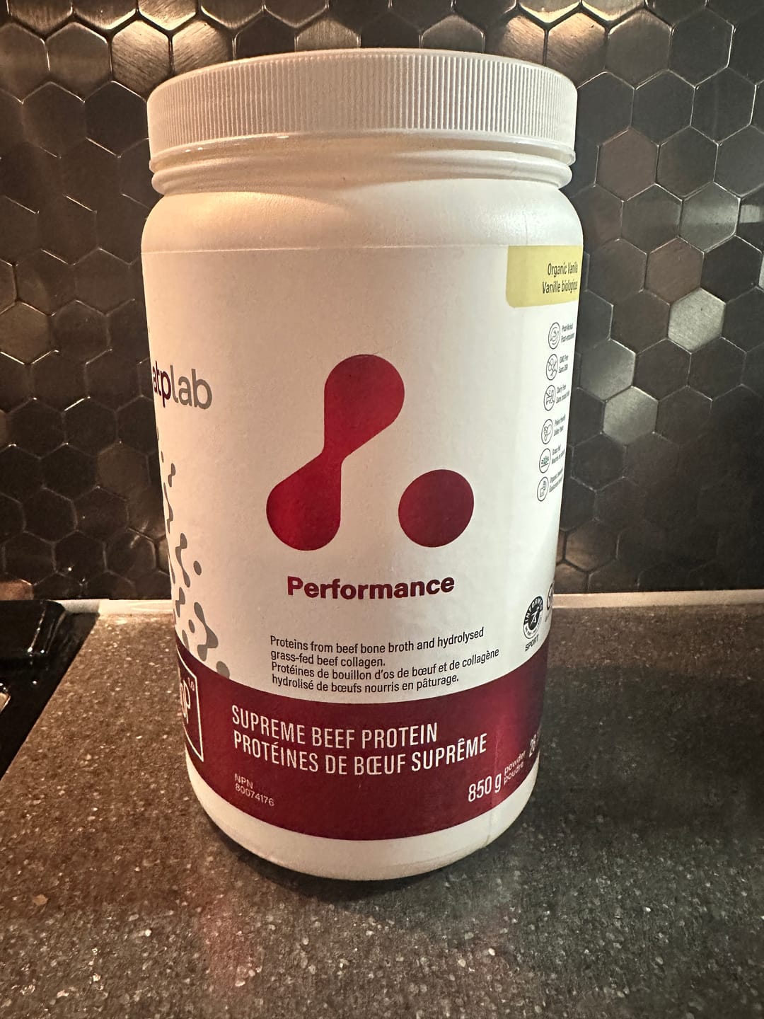 Customer photo review of ATP Lab - Supreme Beef Protein - 850g-1.6kg