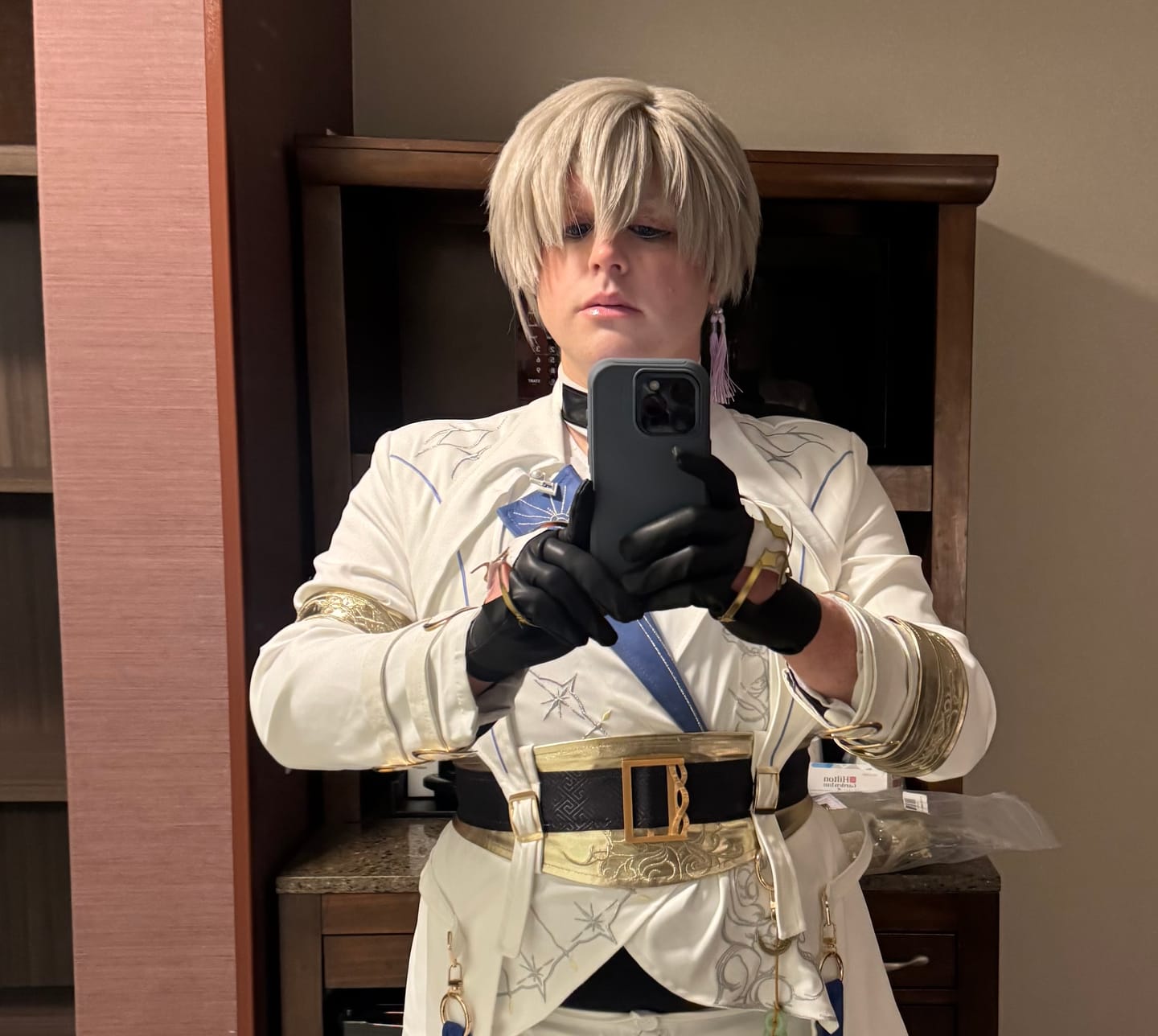 Customer photo review of Love and Deepspace Xavier basic wig +styling