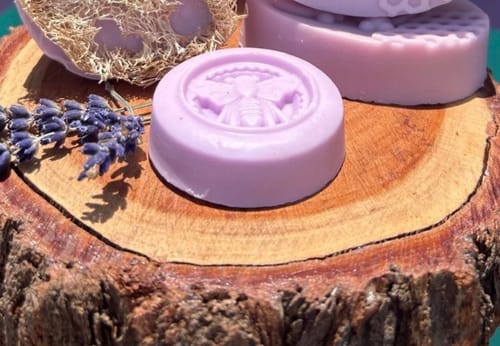 Customer photo review of Melt & Pour Goat's Milk Soap Base