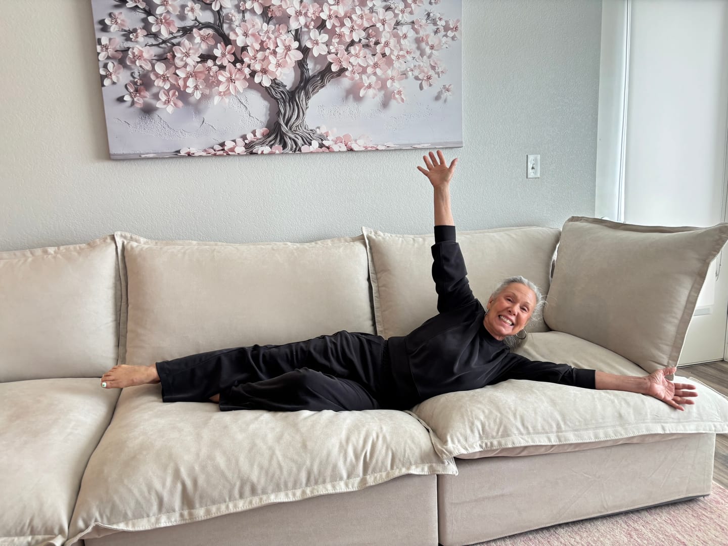 Customer photo review of Modular Luxe 3-Seater Sectional in Beige