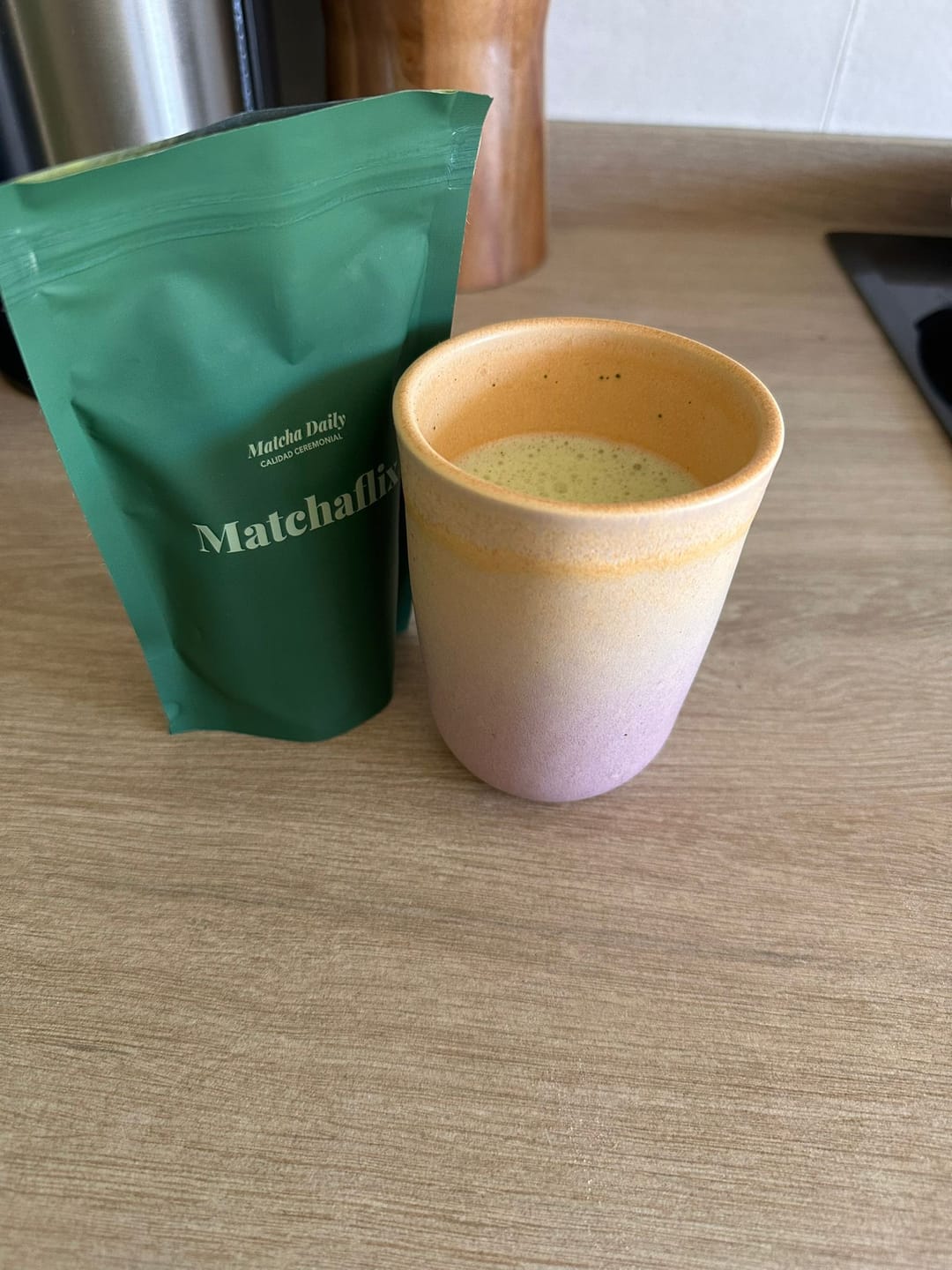 Customer photo review of Té Matcha Ceremonial Daily