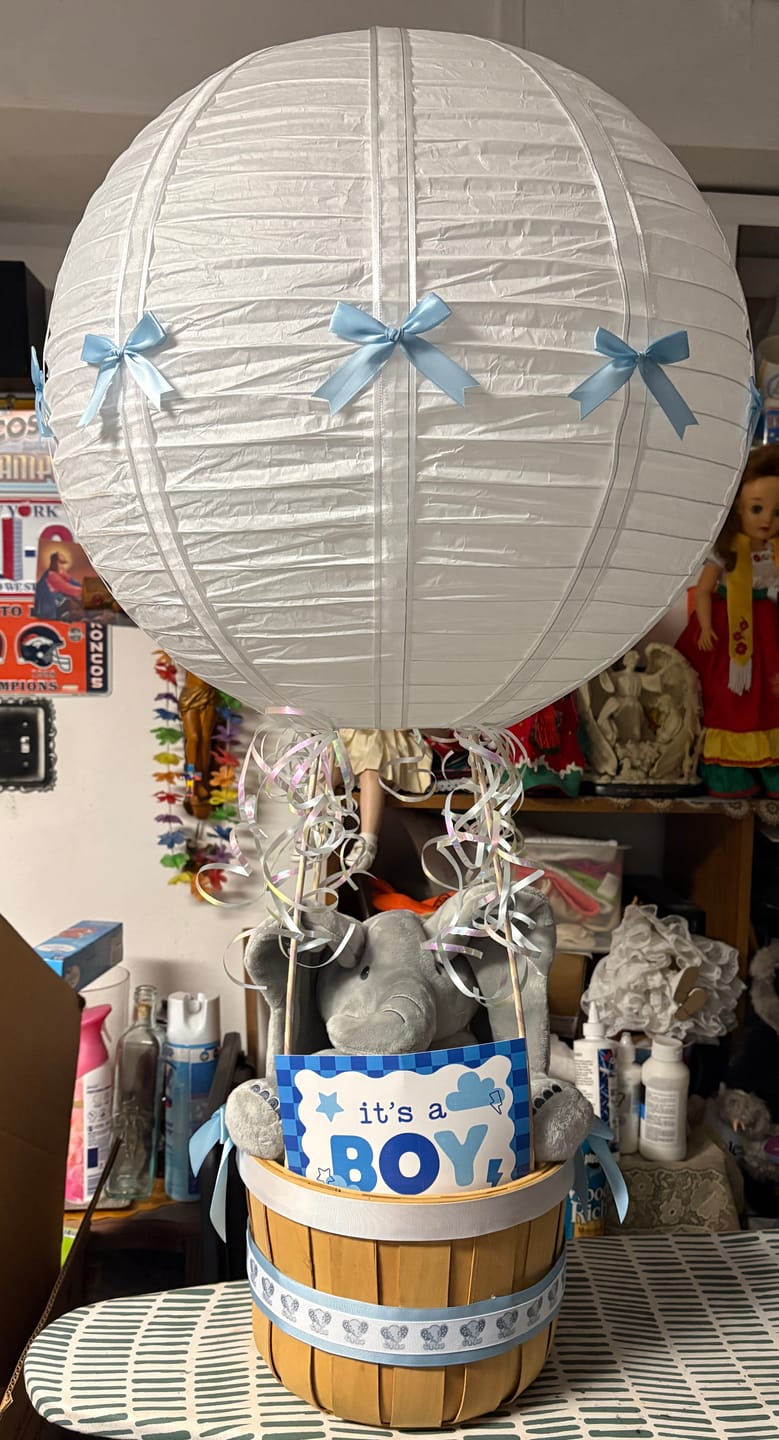 Customer photo review of 18" White Round Paper Lantern, Even Ribbing, Chinese Hanging Wedding & Party Decoration