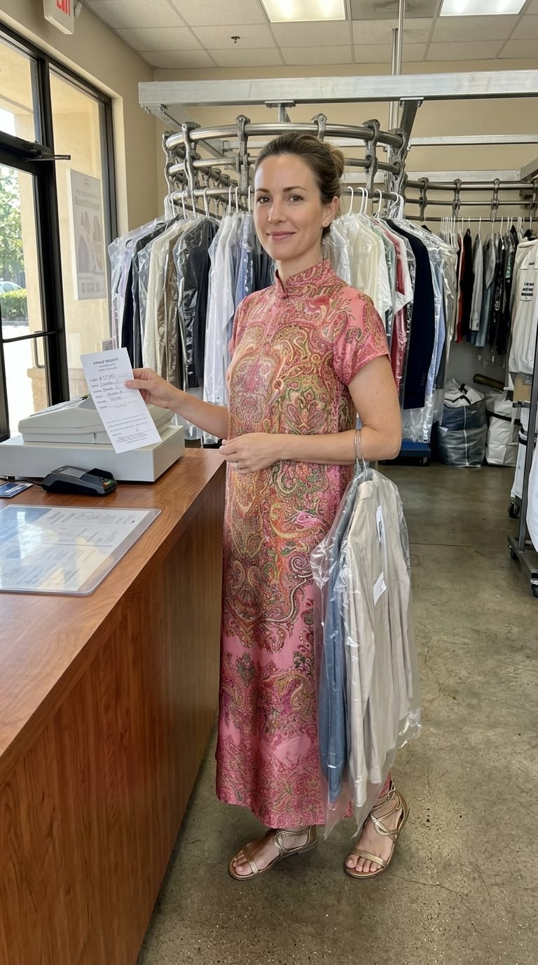 Customer photo review of Loose Short Sleeves Contrast Color Flower Print Mock Neck Maxi Dresses
