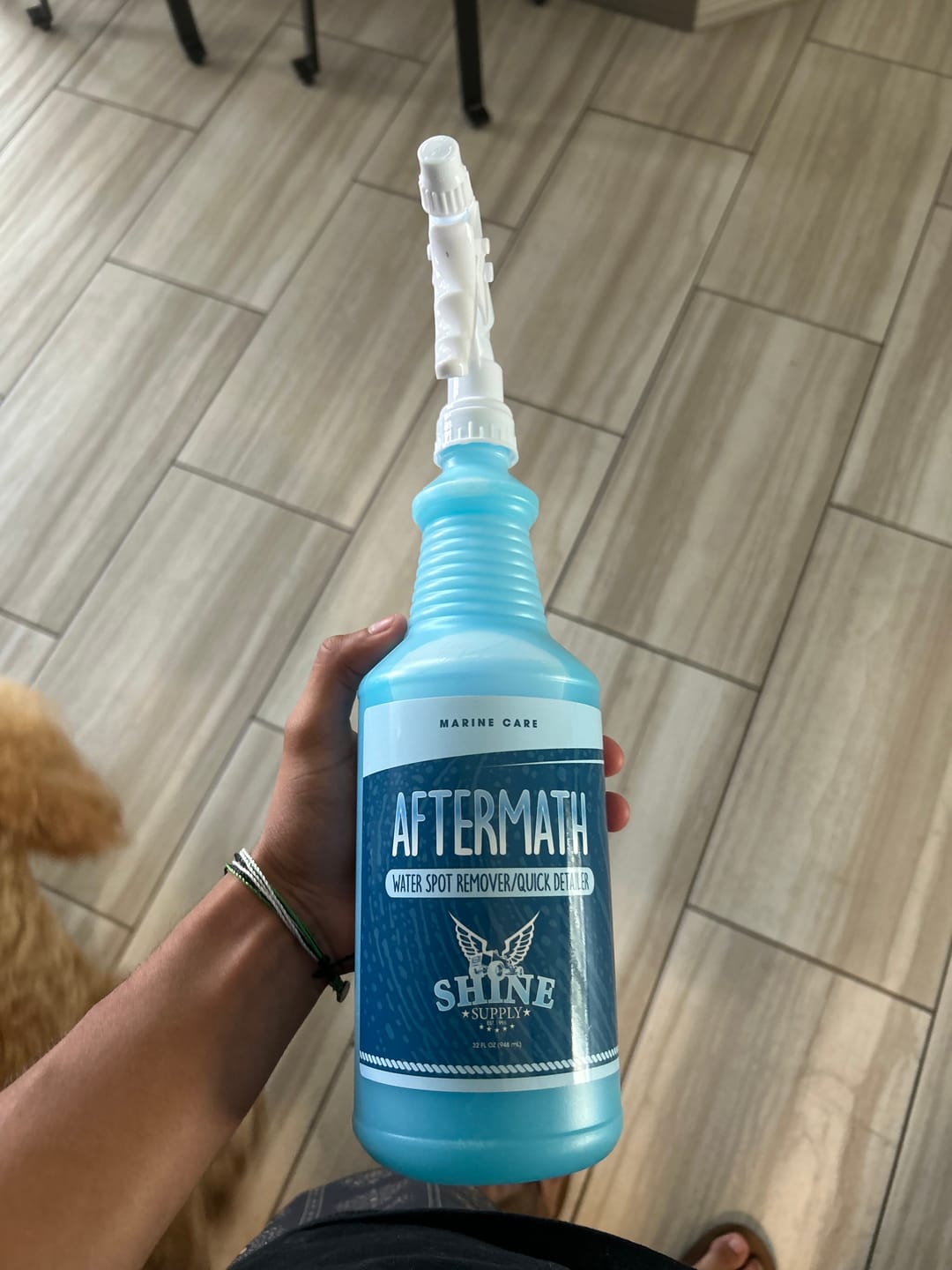 Customer photo review of Aftermath - 32oz w/ White Sprayer