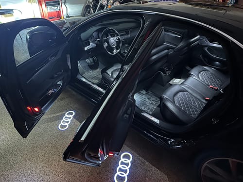 Customer photo review of AUDI DOOR LIGHTS