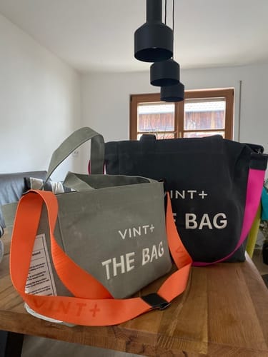 Customer photo review of FERMUARLI MUMLU KANVAS TOTE ÇANTA - BÜYÜK - ANTRASİT