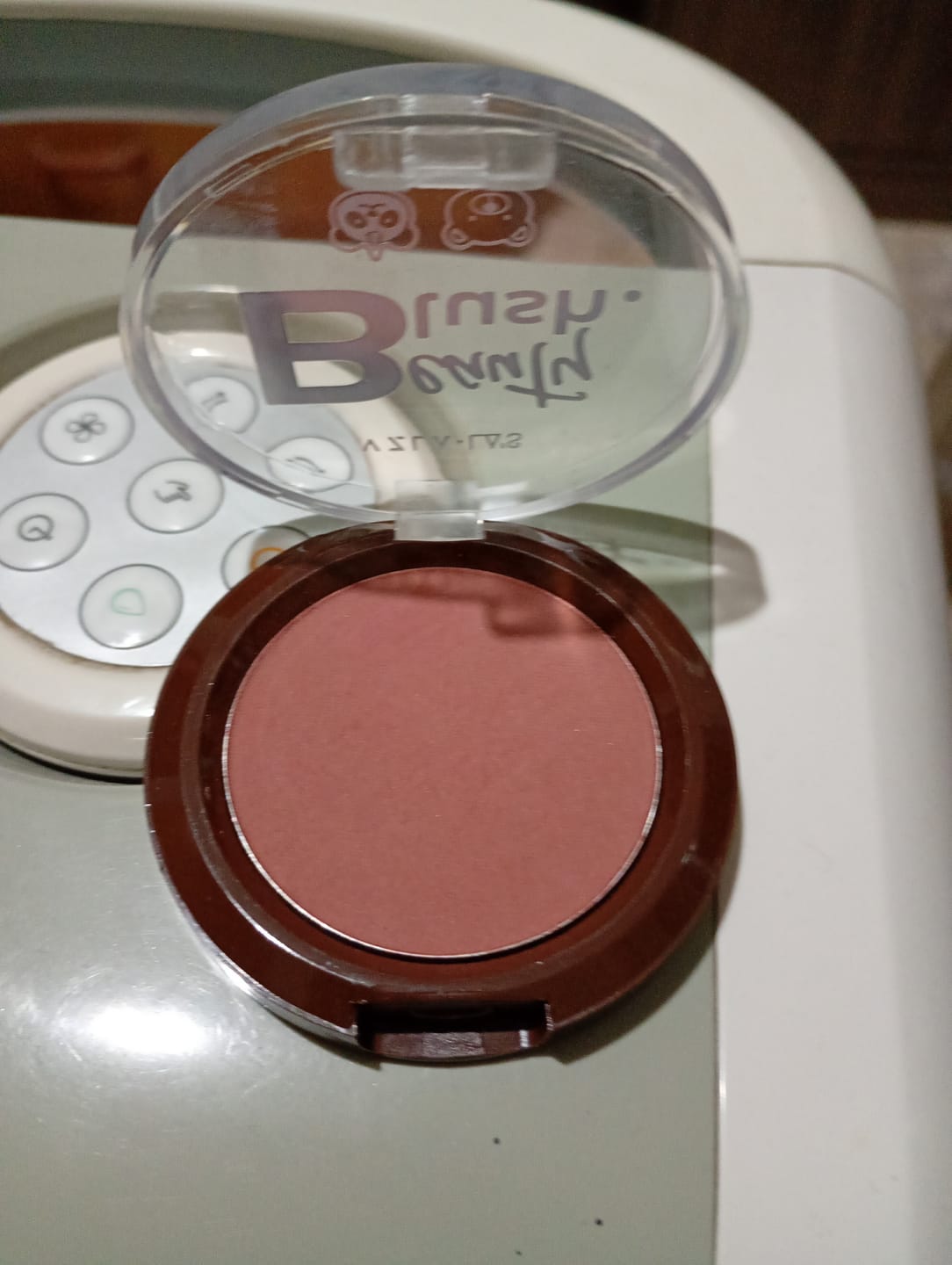 Customer photo review of Beauty Blush Compacto Red Mocha - Vizzela + La’s