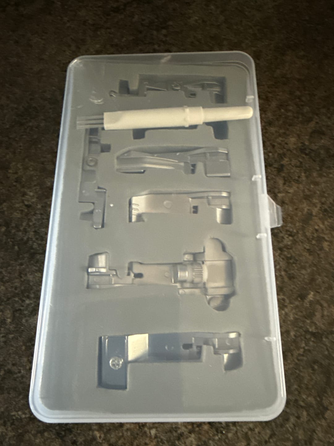 Customer photo review of 6-Piece Overlocker Foot Set for Singer Machines