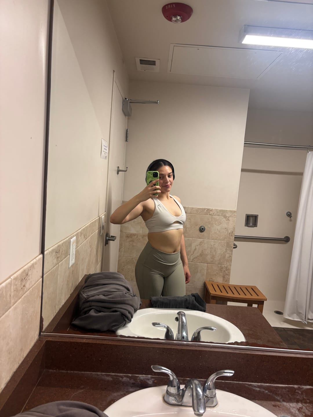 Customer photo review of W269 Luna Flare Leggings