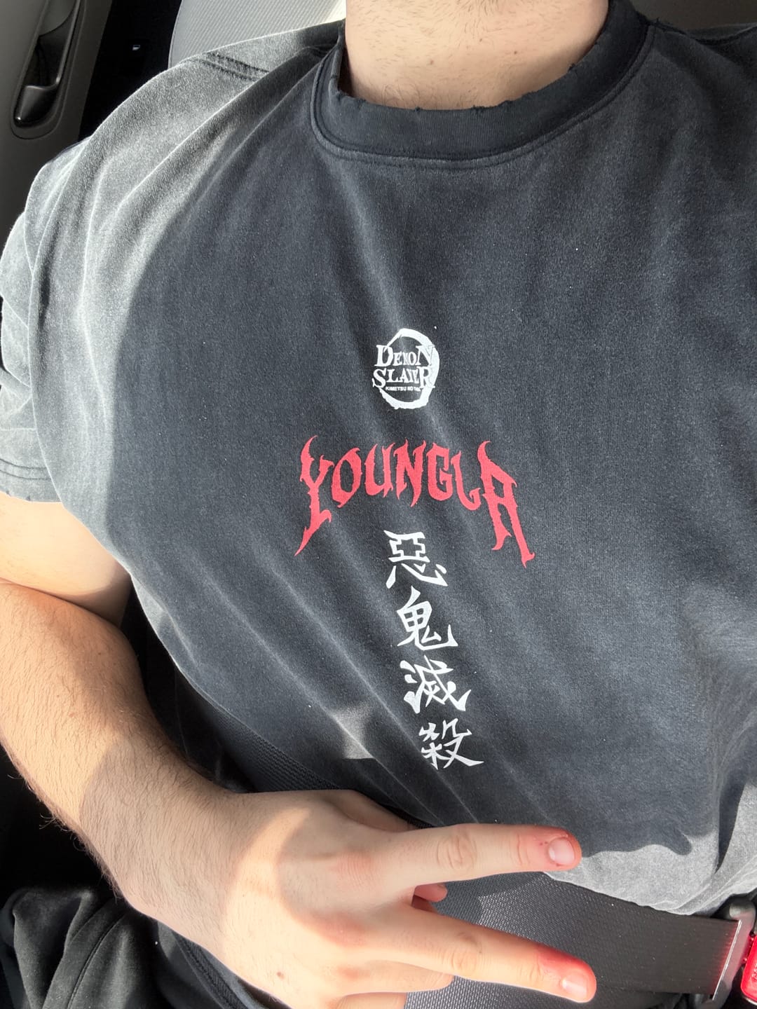 Customer photo review of 4266 - Demon Slayer: Kimetsu no Yaiba - Character Tees