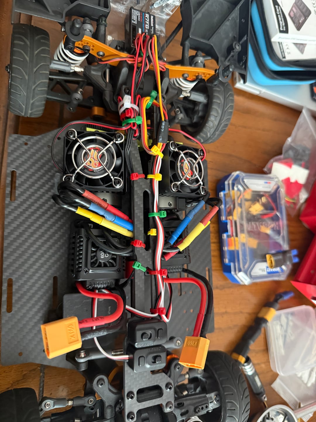 Customer photo review of Metal Steel Spur Gear For 1/10 Scale On-Road Cars