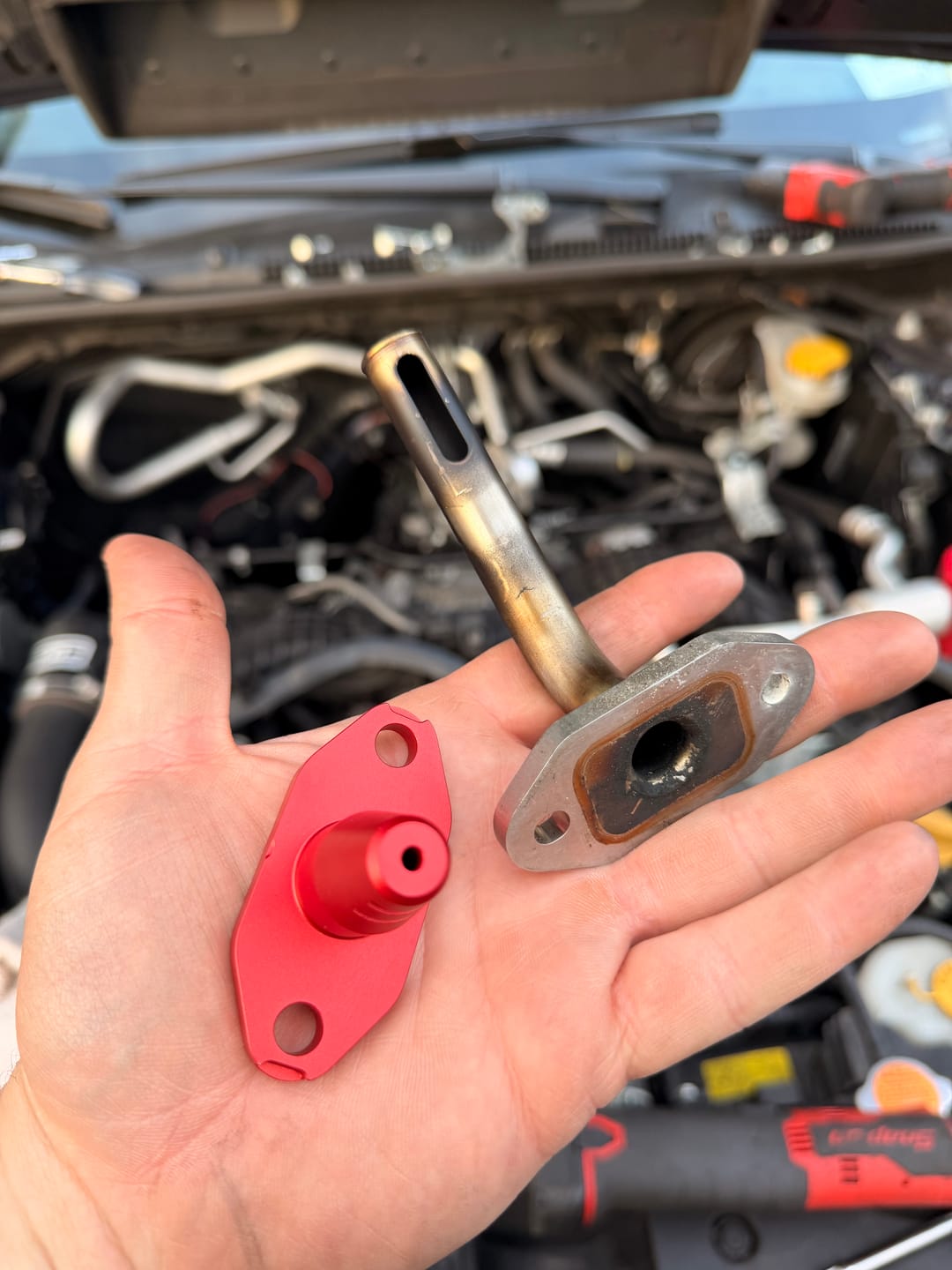 Customer photo review of Low Profile Intake Return Nozzle