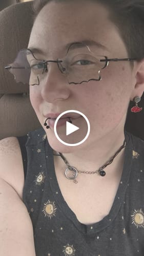 Customer video review of Ghostie Eyeglasses