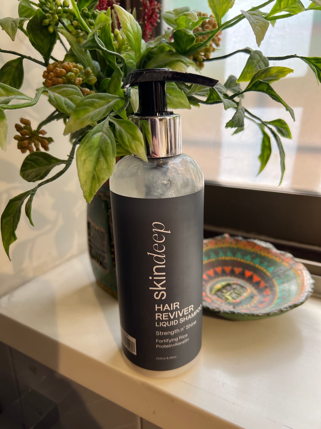 Customer photo review of HAIR REVIVER - Rice Protein Liquid Shampoo