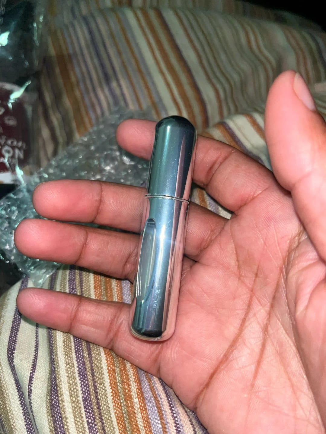 Customer photo review of Pocket Travel Perfume Refill Atomizer