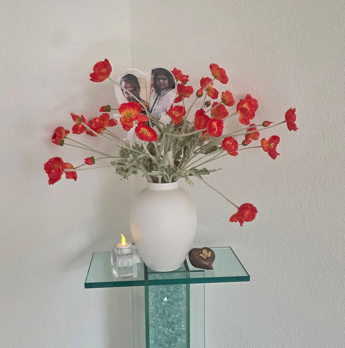 Customer photo review of Aura Vaas - Mat wit