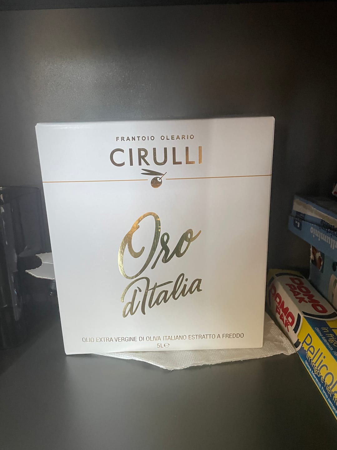 Customer photo review of Bag in box di olio extravergine di oliva • 5 Litri