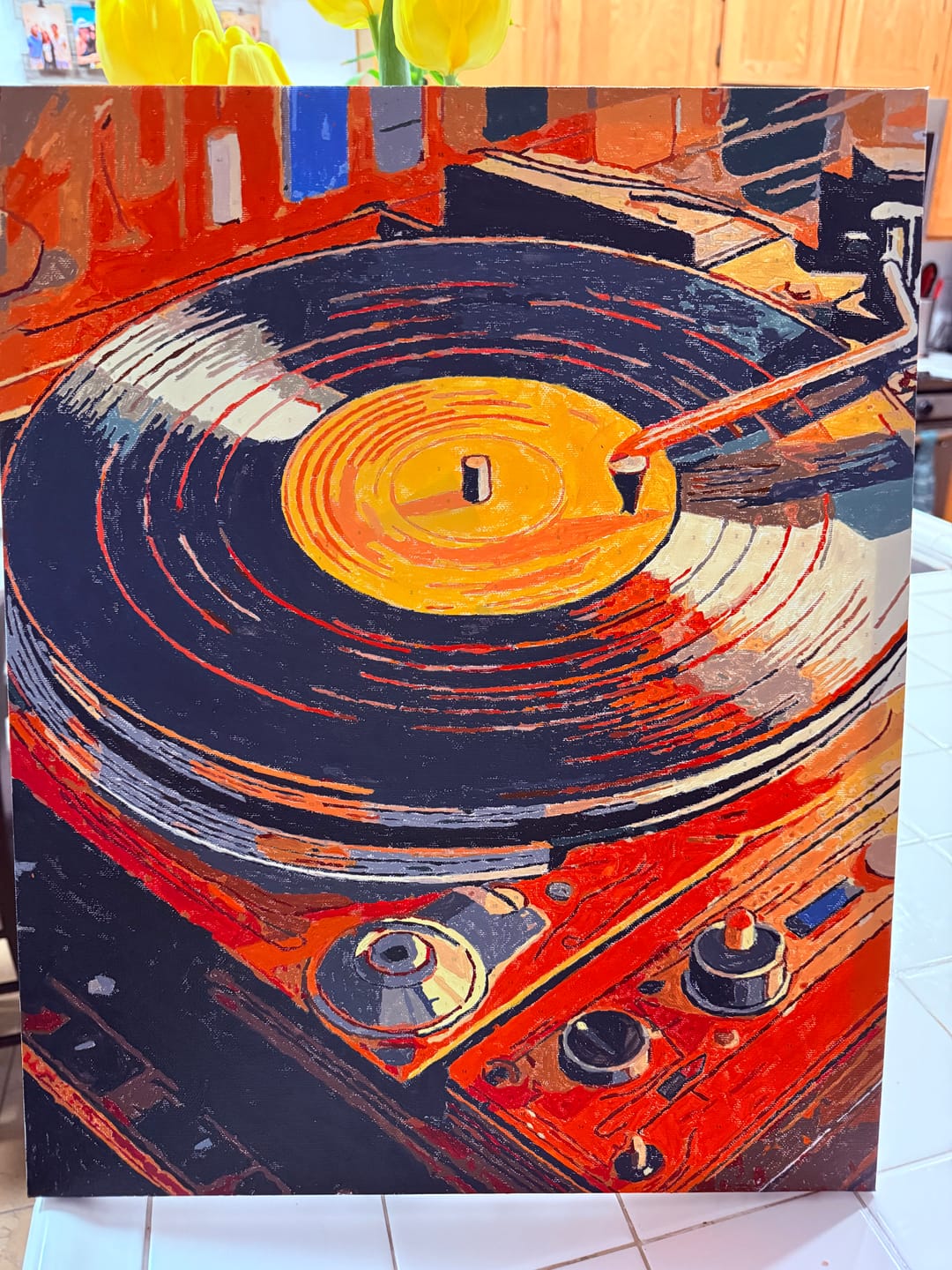 Customer photo review of Vinyl Record