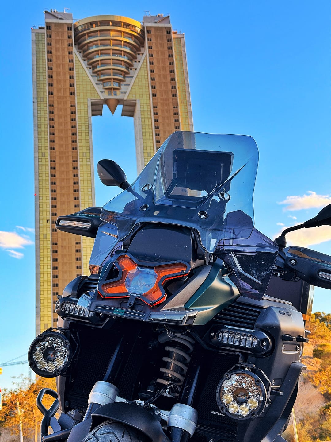 Customer photo review of Headlight Guard Kit for BMW R1300GS / R1300GS Adventure