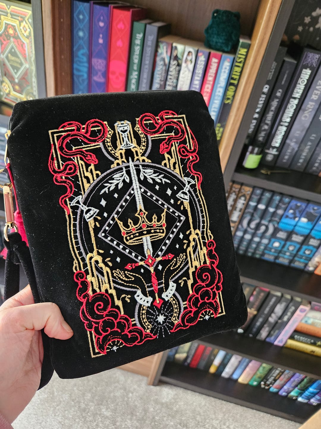 Customer photo review of Serpents & Swords eReader Sleeve - Black